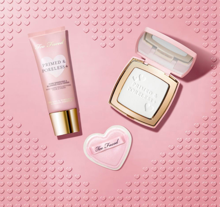 TOO FACED PRIMED PORELESS FACE POWDER AND FACE PRIME WITH ADVANCED FORMULA - TOO FACED PRIMED & PORELESS FACE POWDER AND FACE PRIME WITH ADVANCED FORMULA