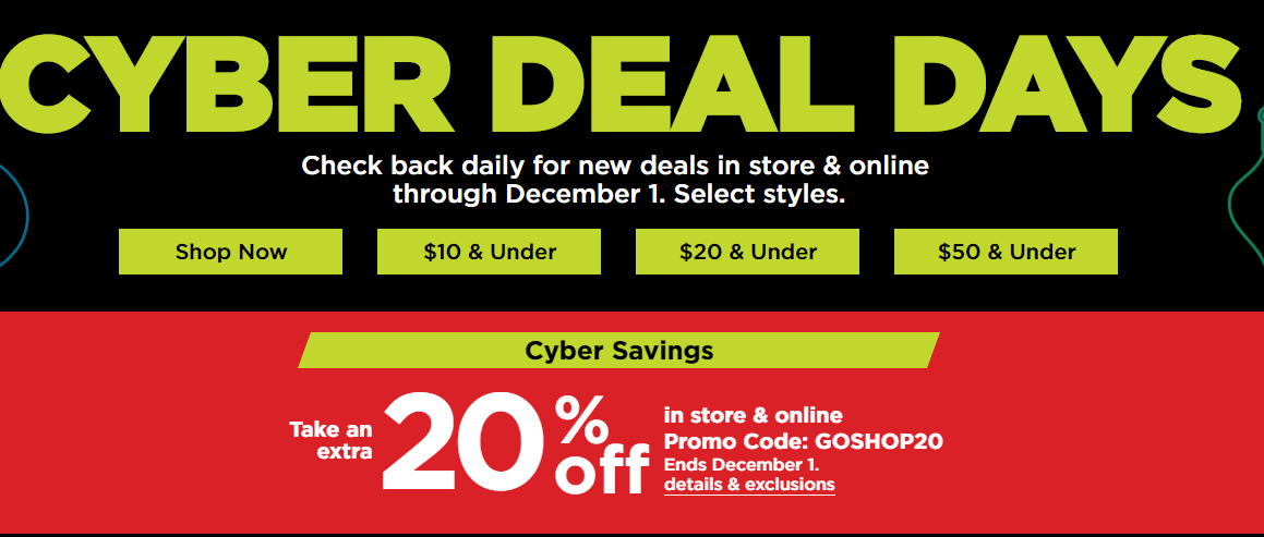 1 43 - Kohl's Cyber Monday 2022