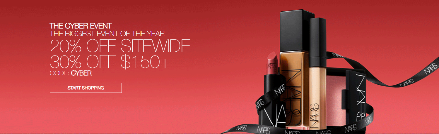 20211128131847 - NARS Cosmetics Cyber Monday 2022