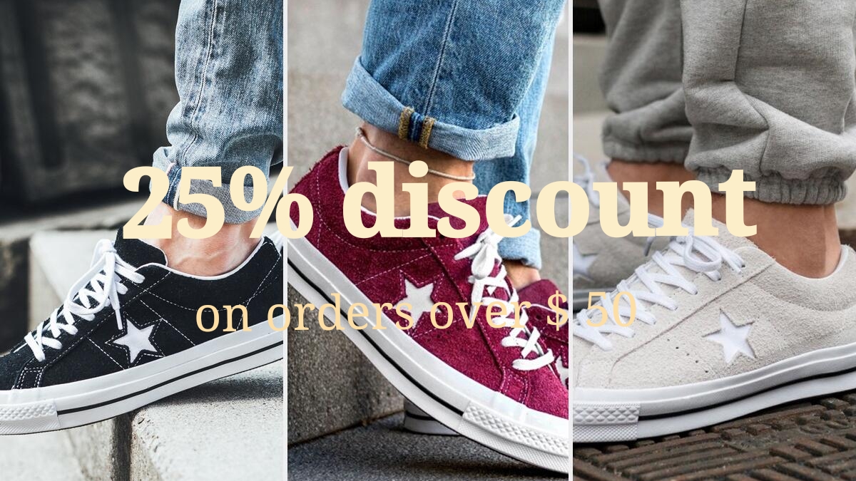 converse all stars black friday