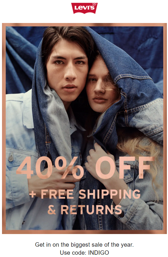 levi's cyber monday promo code