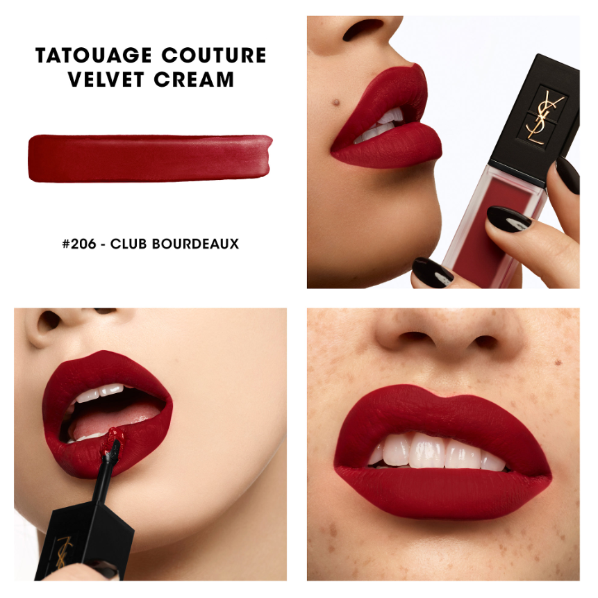 YSL BEAUTY TATOUAGE COUTURE VELVET CREAM LIQUID LIPSTICK COMES IN A MATTE FORMULA 9 - YSL BEAUTY TATOUAGE COUTURE VELVET CREAM LIQUID LIPSTICK COMES IN A MATTE FORMULA