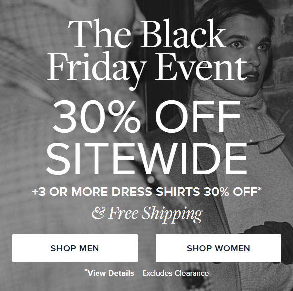 1 121 - Brooks Brothers Black Friday 2022