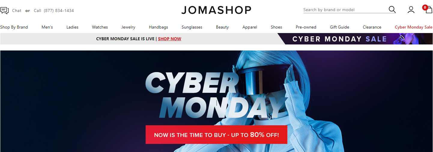 20211130083351 - Jomashop Cyber Monday 2022