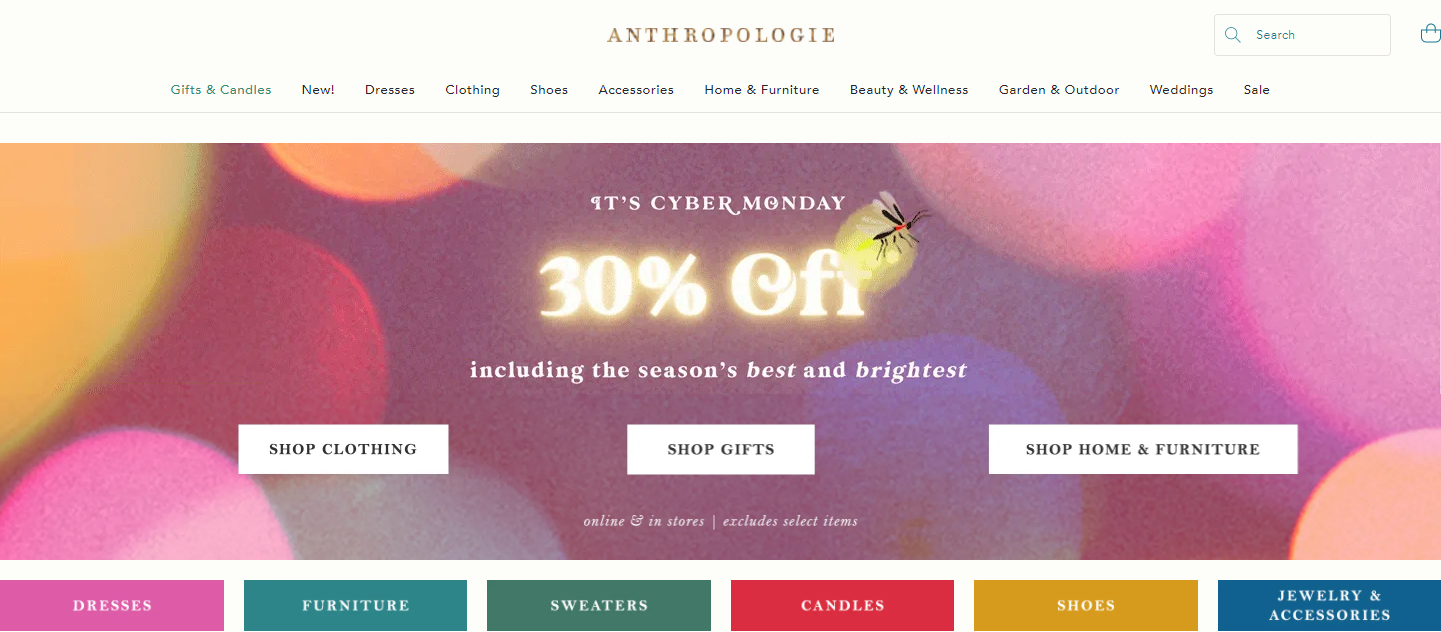20211130145504 - Anthropologie Cyber Monday 2022