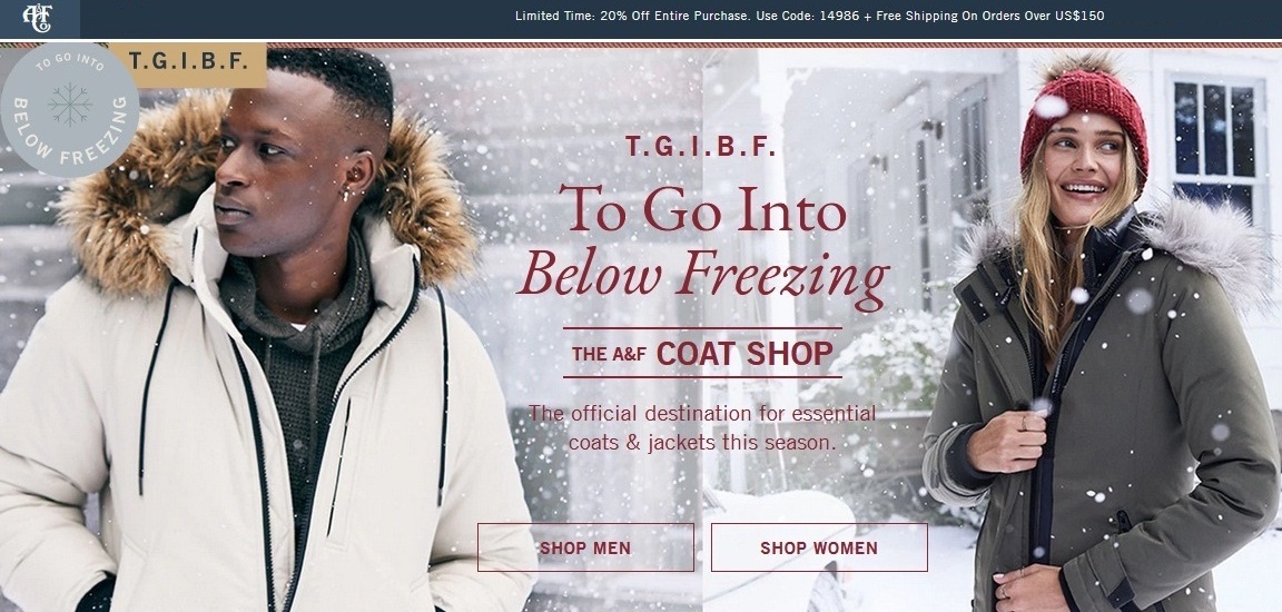 A & F Black Friday 2021 Beauty Deals & Sales | Chic moeY - What Kind Of Sales For Abercrombie For Black Friday