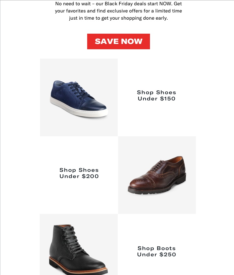 allen edmonds black friday sale