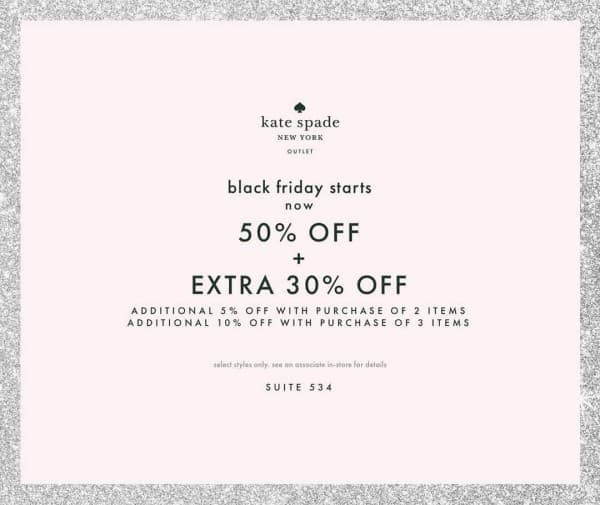 black friday kate spade