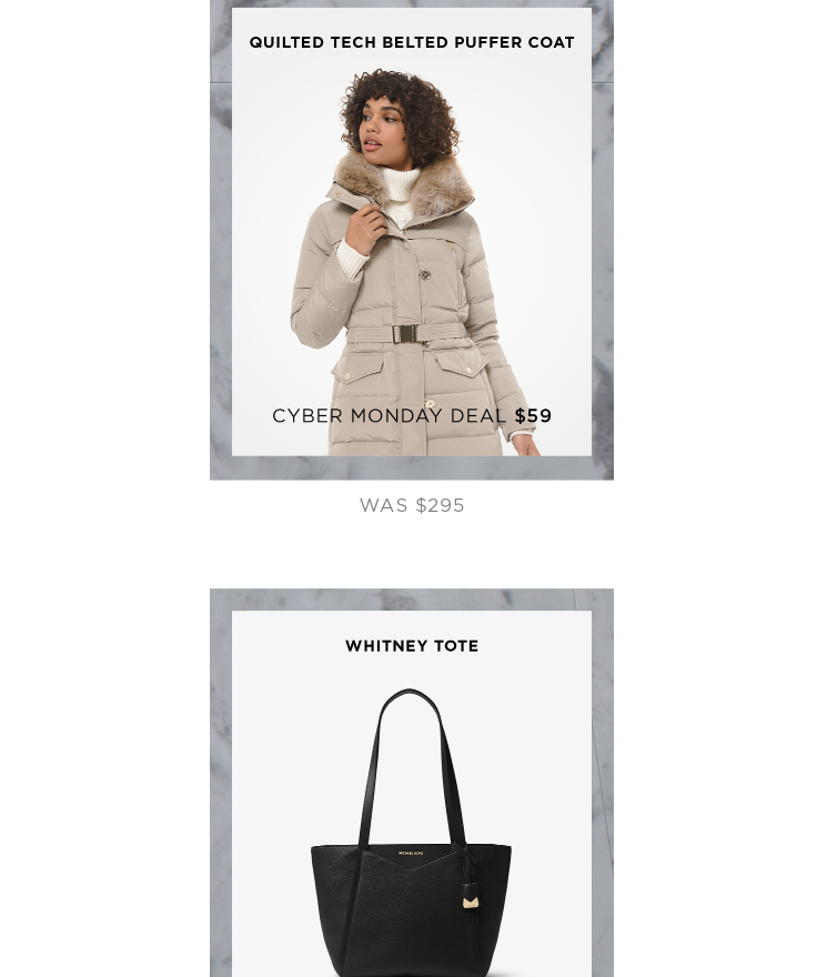 michael kors totes cyber monday