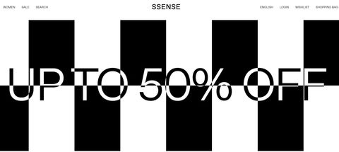 ssense sale date 2019