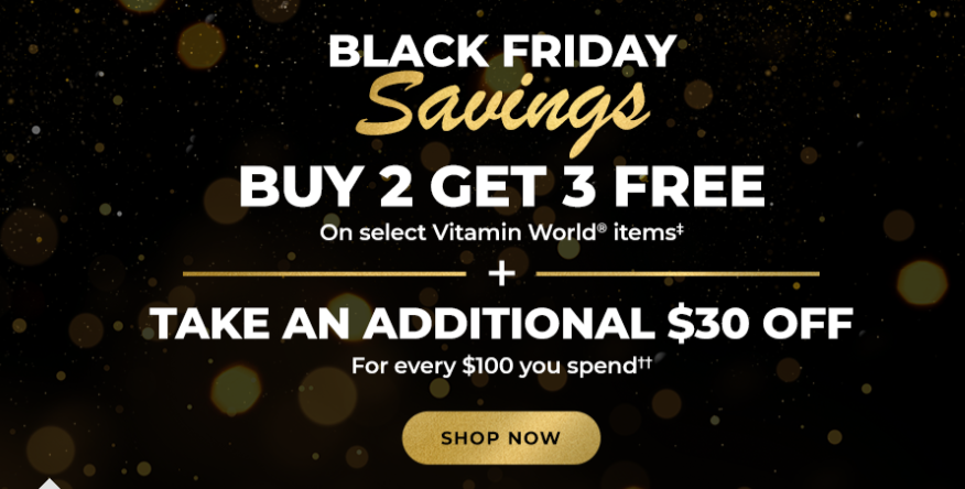 1 19 - Vitamin World Black Friday 2022