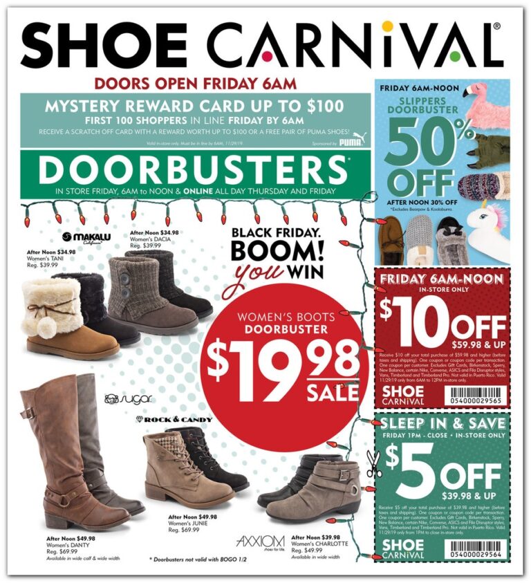 shoe carnival black friday 2018