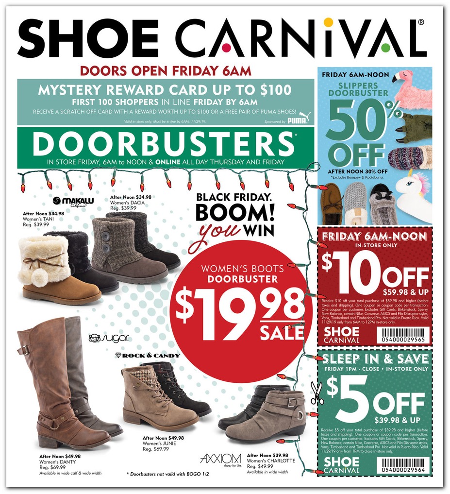 closest shoe carnival store