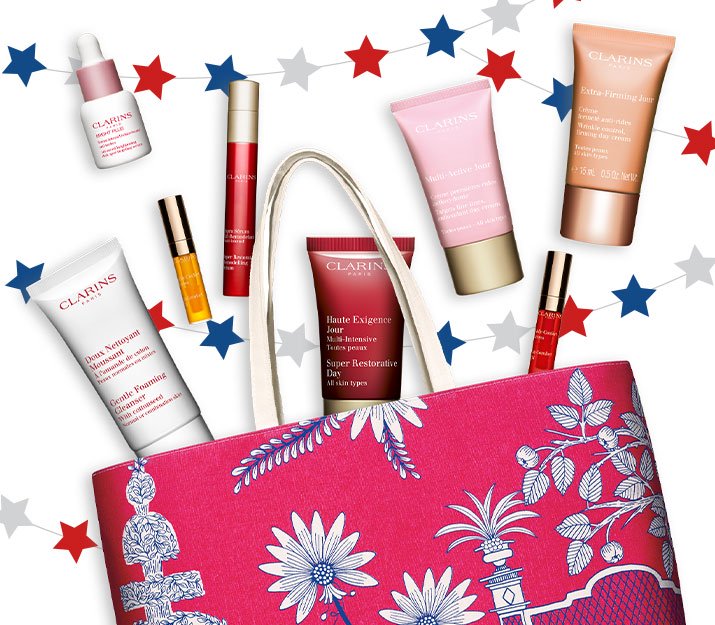 List of Clarins gift with purchase 2020 schedule Chic moeY