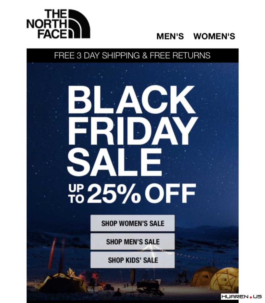 north face black friday deal