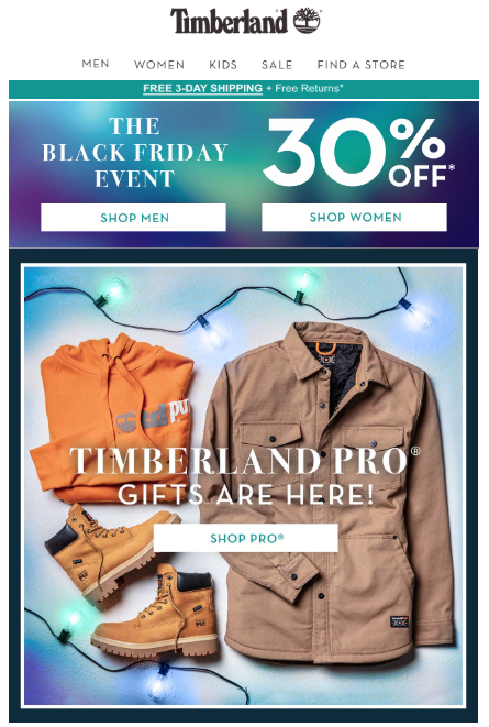 timberland black friday