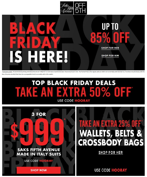 SaksFifthAvenue Black Friday 2022 Beauty Deals & Sales Chic moeY