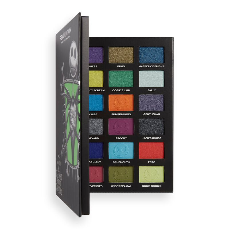 2222 - Makeup Revolution X Disney Nightmare Before Christmas Eyeshadow Palette Jack