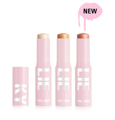 2 HI 48LI@FLSQBJ660GA - Kylie Cosmetics's Blush and Kylighter sticks 2020