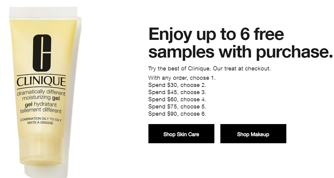 Clinique gift with purchase 2020 schedule Chic moeY