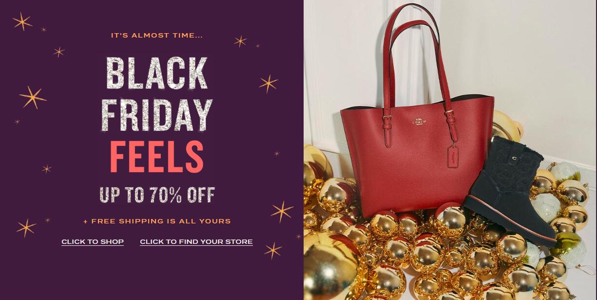 coach Black Friday 2020 - Coach Outlet Black Friday 2021