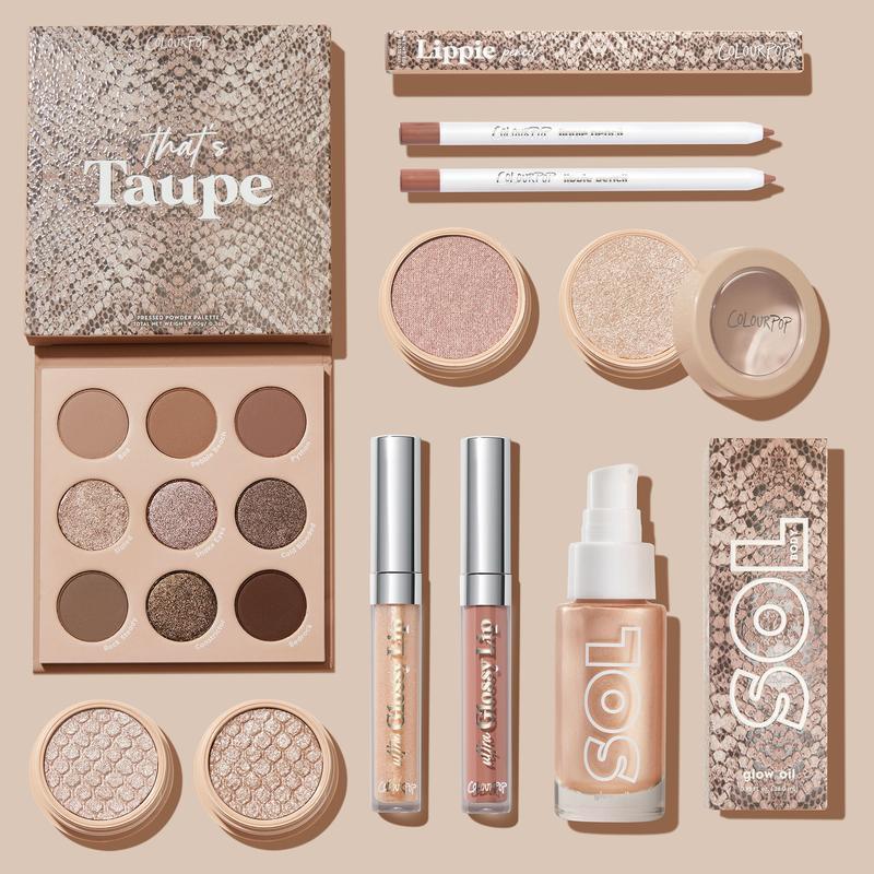 Colourpop That's Taupe Collection Review and Swatches Chic moeY