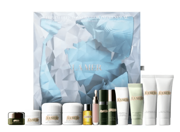 1 4 615x450 - La Mer Twelve Days Of Luminous Hydration Set