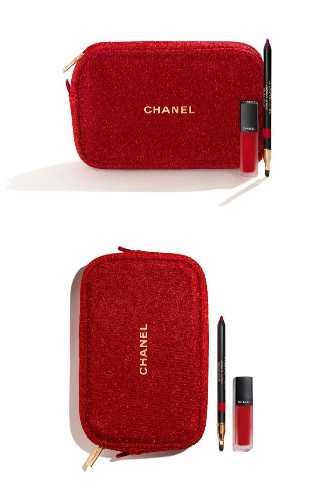 BN CHANEL 2020 Holiday Good to Glow Gift Set with Red Makeup Pouch, Women's  Fashion, Jewelry & Organisers, Accessory holder, box & organizers on  Carousell