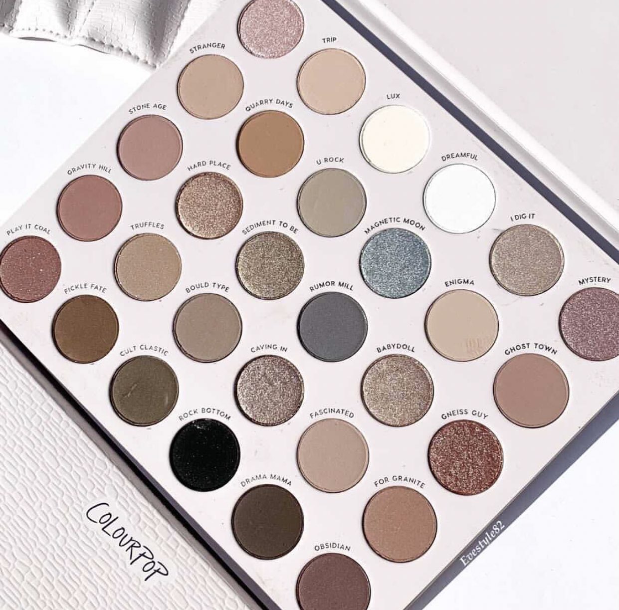 7 3 - ColourPop Stone Cold Fox Eyeshadow Palette