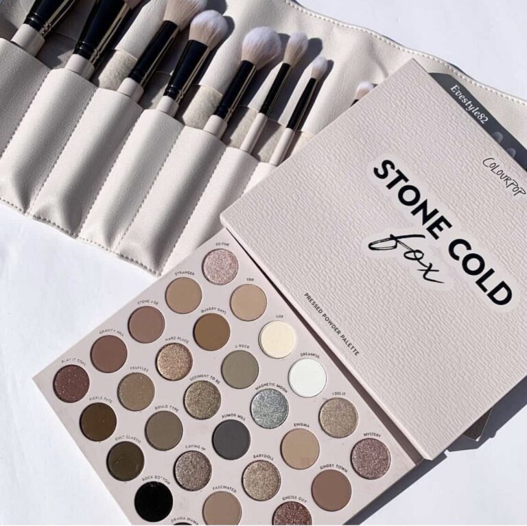 ColourPop Stone Cold Fox Eyeshadow Palette Review and Swatches Chic