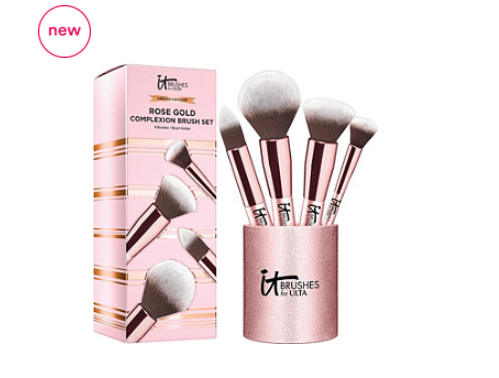 FUONVB43ZW8UGKZEK - IT Cosmetics Brushes For Ulta Rose Gold Complexion Brush Set