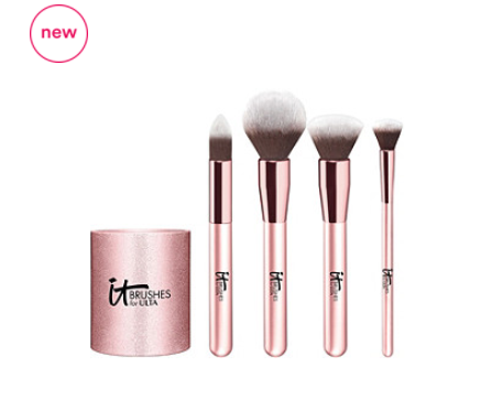 OVRP I64MTHU38DLBA3 - IT Cosmetics Brushes For Ulta Rose Gold Complexion Brush Set