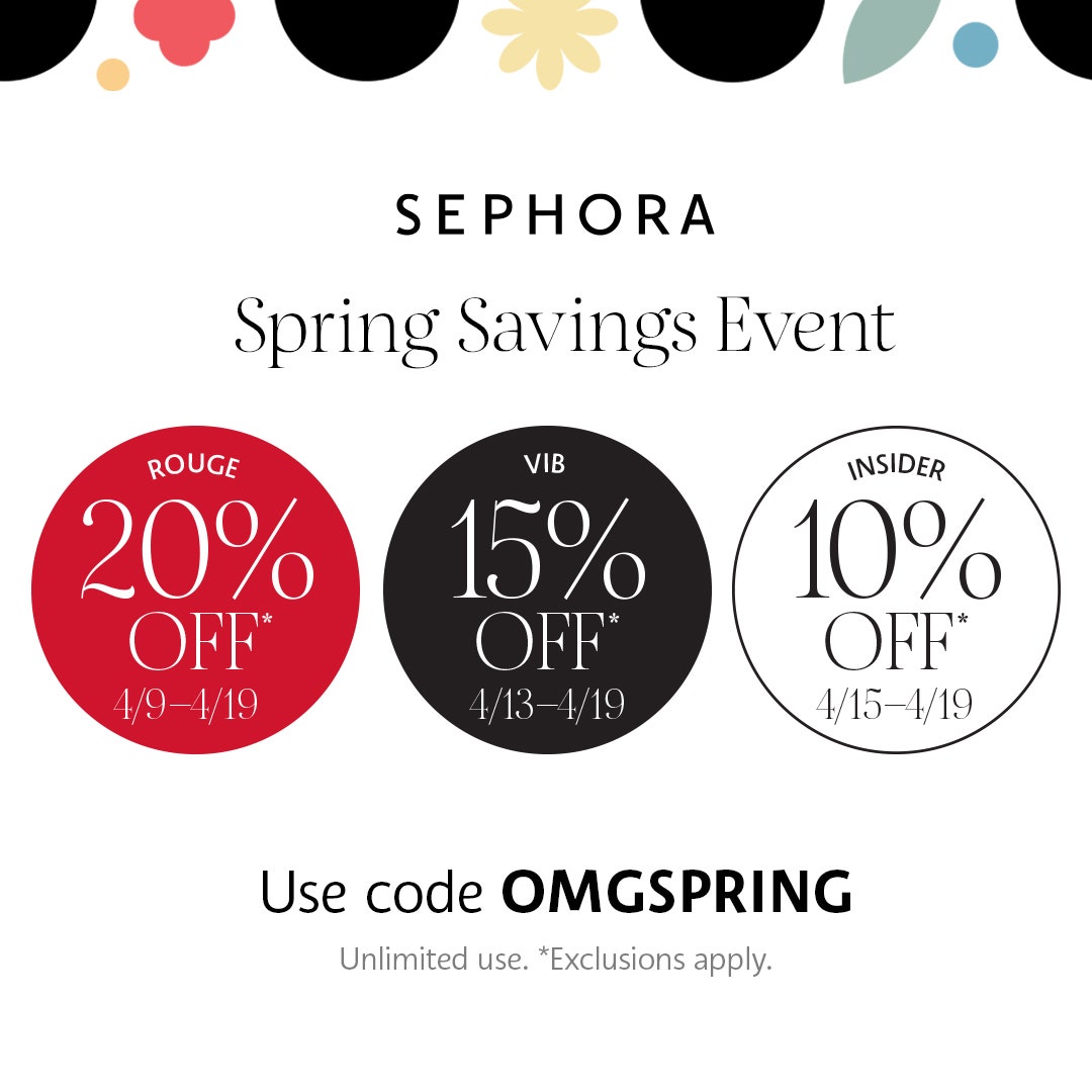 Sephoras Spring Savings Event Is Here - Sephora Spring Savings Event 2022: Up to 20% off