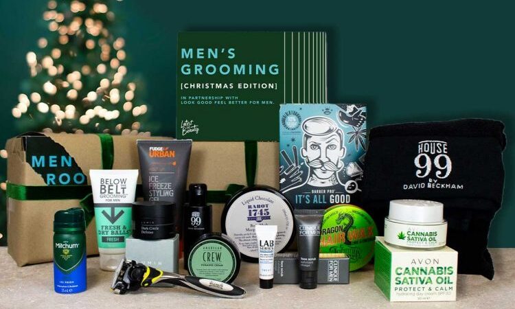 1 2 750x450 - Latest In Beauty men’s grooming box