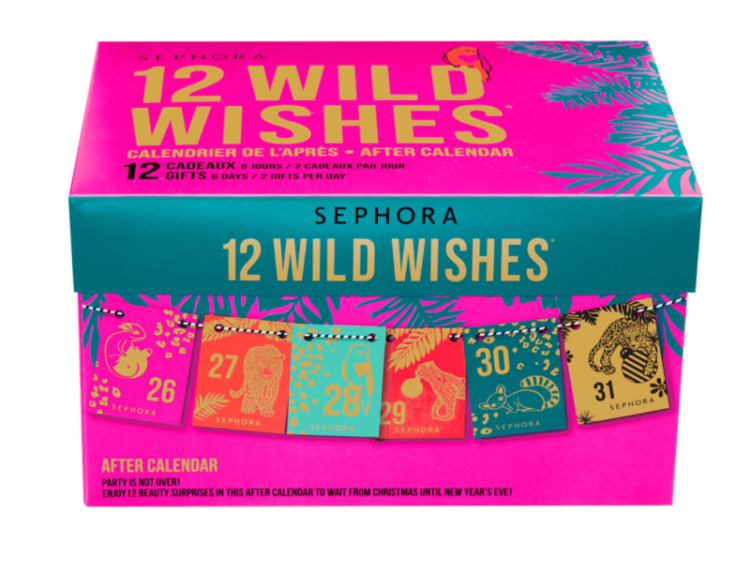 7 3 - Sephora 12 Wild Wishes Calendar 2020