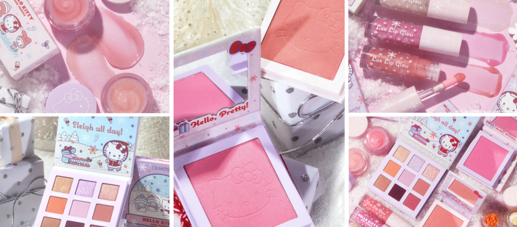 1 2 1024x450 - ColourPop X Hello Kitty Snow Much Fun Collection 2020