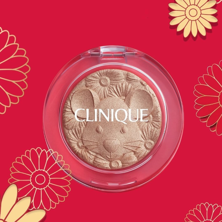 2 5 - Clinique Cheek Pop Highlighter Gold New Year 2021