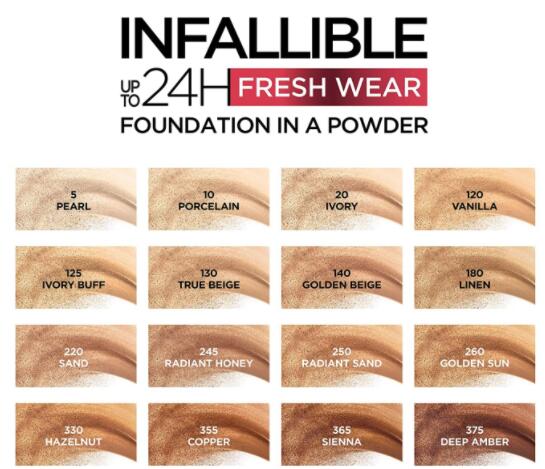 OFELHDYZVBUNI@95ZCR8 - L 'Oreal permanent fresh ground foundation