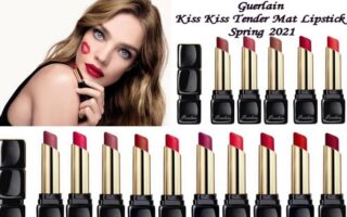 XMR6AI@A614QAFB@RF1S 320x200 - Guerlain Kiss Kiss Tender Mat Lipstick Spring 2021