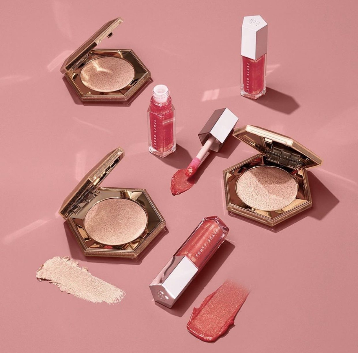 2 - Fenty Beauty New Year Glow Lip And Luminizer Set