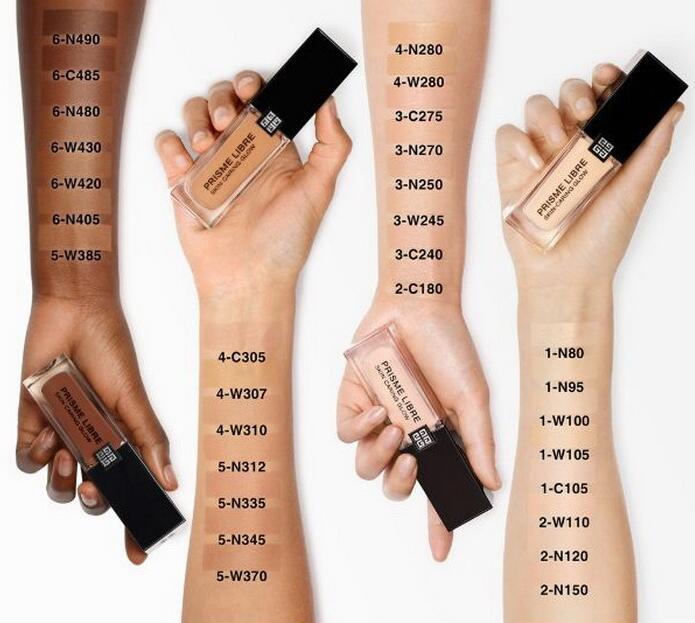 Givenchy Prisme Libre SkinCaring Glow Foundation Spring 2021 Review and Swatches Chic moeY