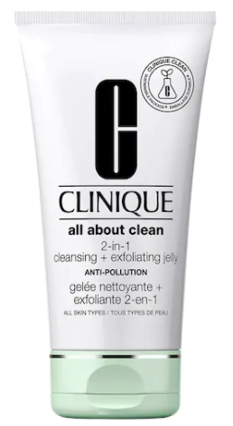 1 36 - Clinique All About Clean 2-in-1 Cleansing + Exfoliating Jelly
