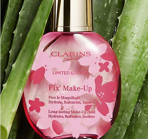 11 479x450 - Clarins Cherry Blossom Fix Make-Up Setting Spray