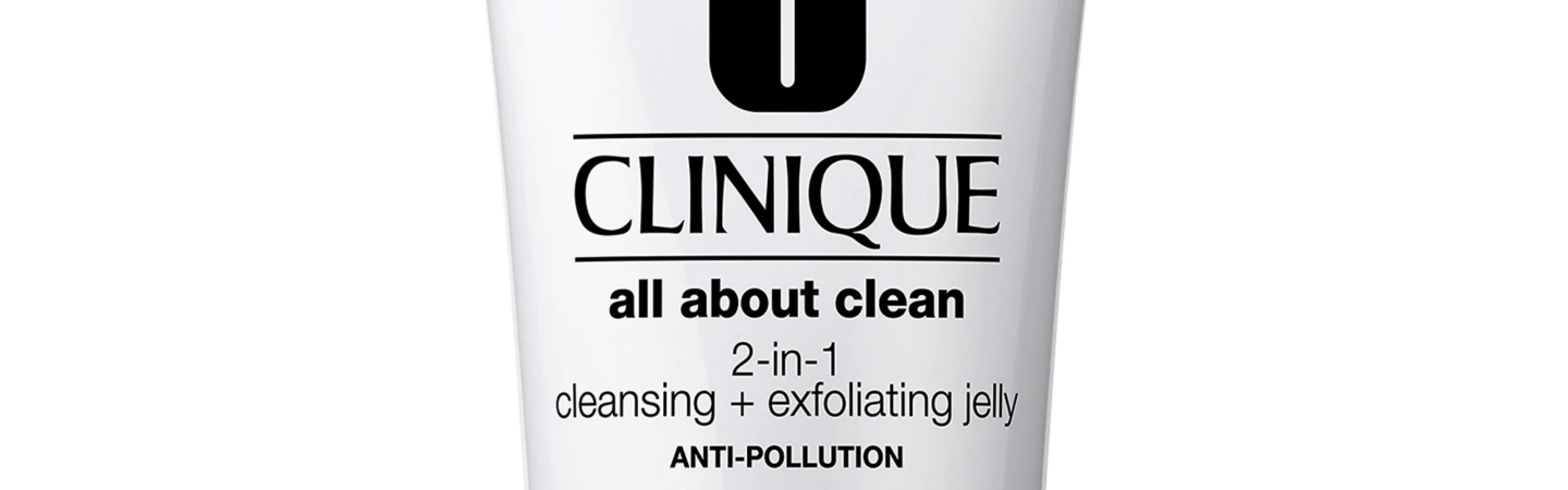 111 1440x450 - Clinique All About Clean 2-in-1 Cleansing + Exfoliating Jelly