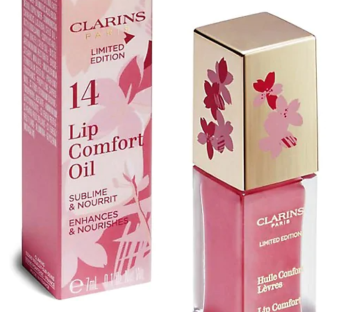 2 6 511x450 - Clarins Cherry Blossom Lip Comfort Oil