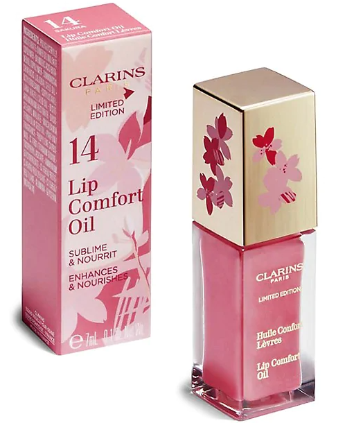 2 6 - Clarins Cherry Blossom Lip Comfort Oil