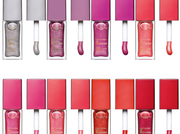 1 3 606x450 - Clarins Lip Comfort Oil Shimmer Collection