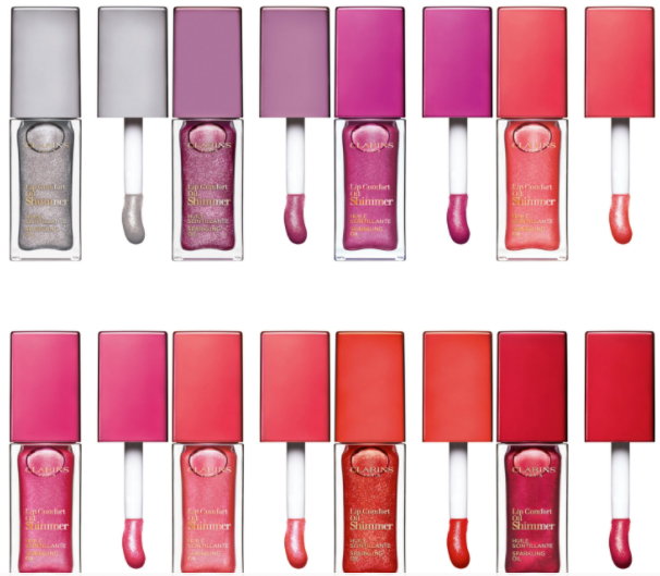 1 3 - Clarins Lip Comfort Oil Shimmer Collection