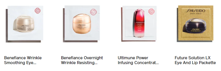 Shiseido gift with purchase May 2021 schedule Chic moeY