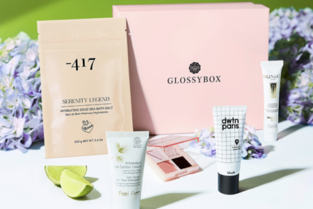 Glossybox Beauty Box April 2021 450x300 - Glossybox Beauty Box April 2021